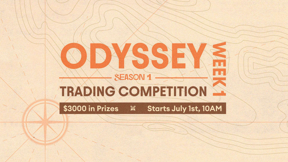 Odyssey Trading Competition 3 is Live