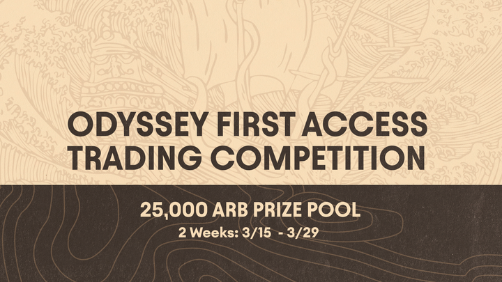 Odyssey's First Trading Competition is Live